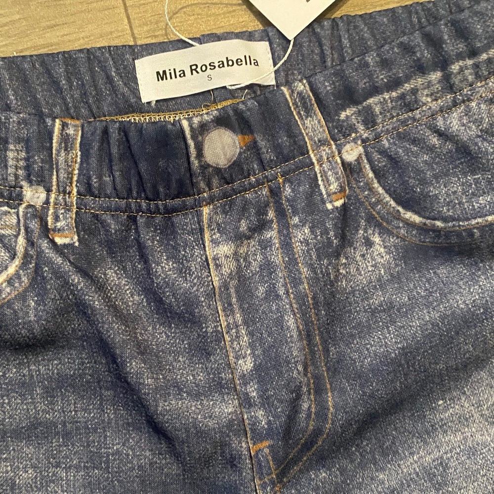 NWT  Mila Rosabella Jeans  Small with real side pockets - Picture 4 of 10